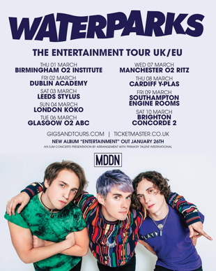 waterparks tour